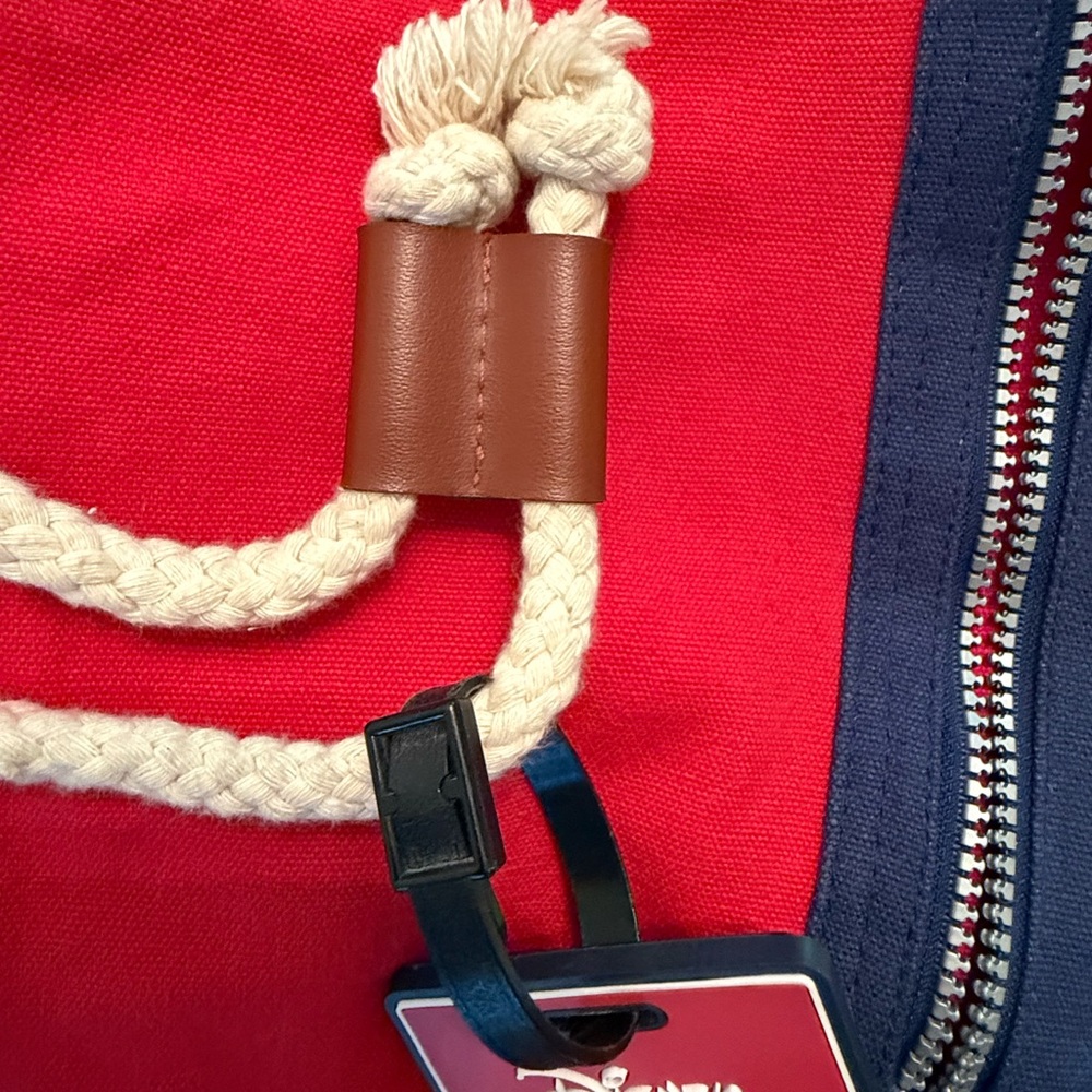 Disney Cruise Line Red, Blue, and White Duffle Bag - Picture 9 of 15